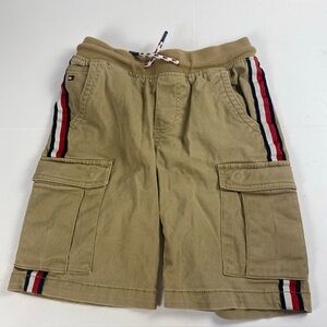 Tommy Hilfiger Boys 7 pull on Khaki Cargo Shorts